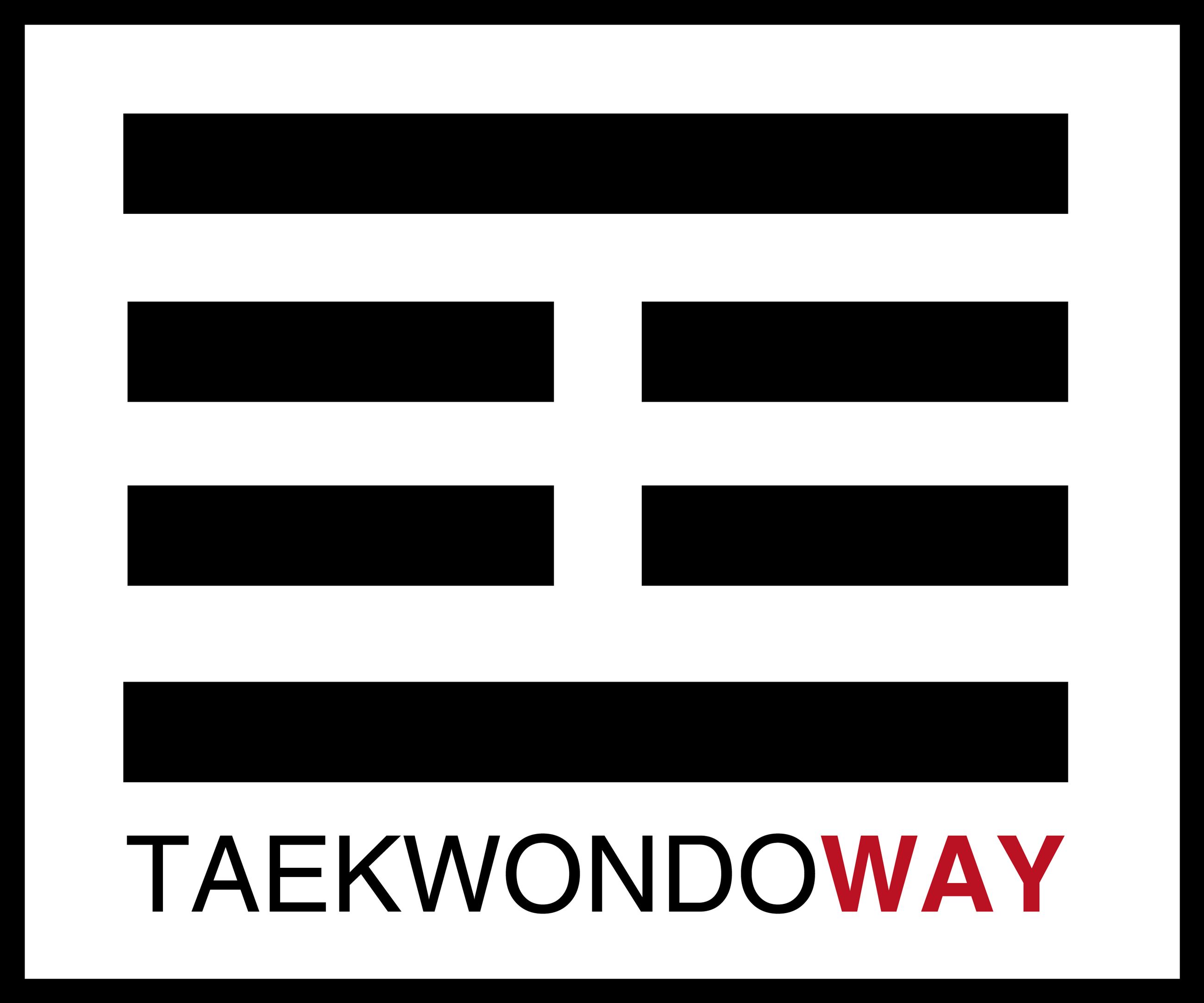 Taekwondo Way Logo for Sponsorships