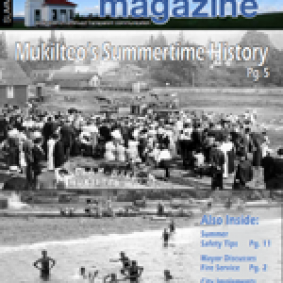 cover of 2014 Summer Mukilteo Magazine