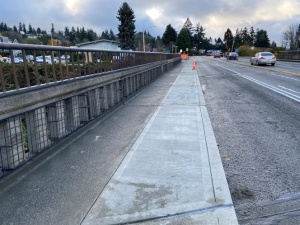 SR 525 Bridge Sidewalk Expanded